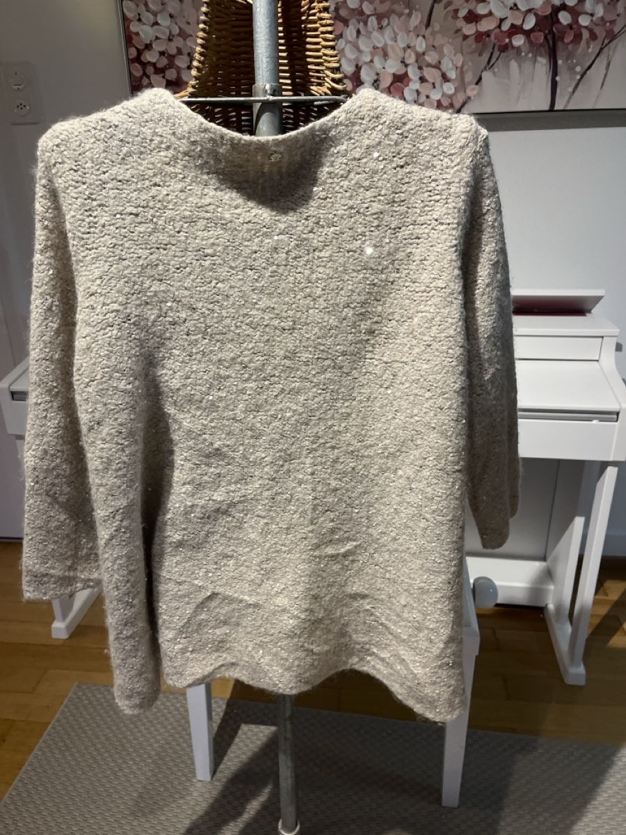 Monari Jacken: Wolljacke mit Pailletten, Monari, 42 – Gebraucht aus Solothurn von Bobesch08 3