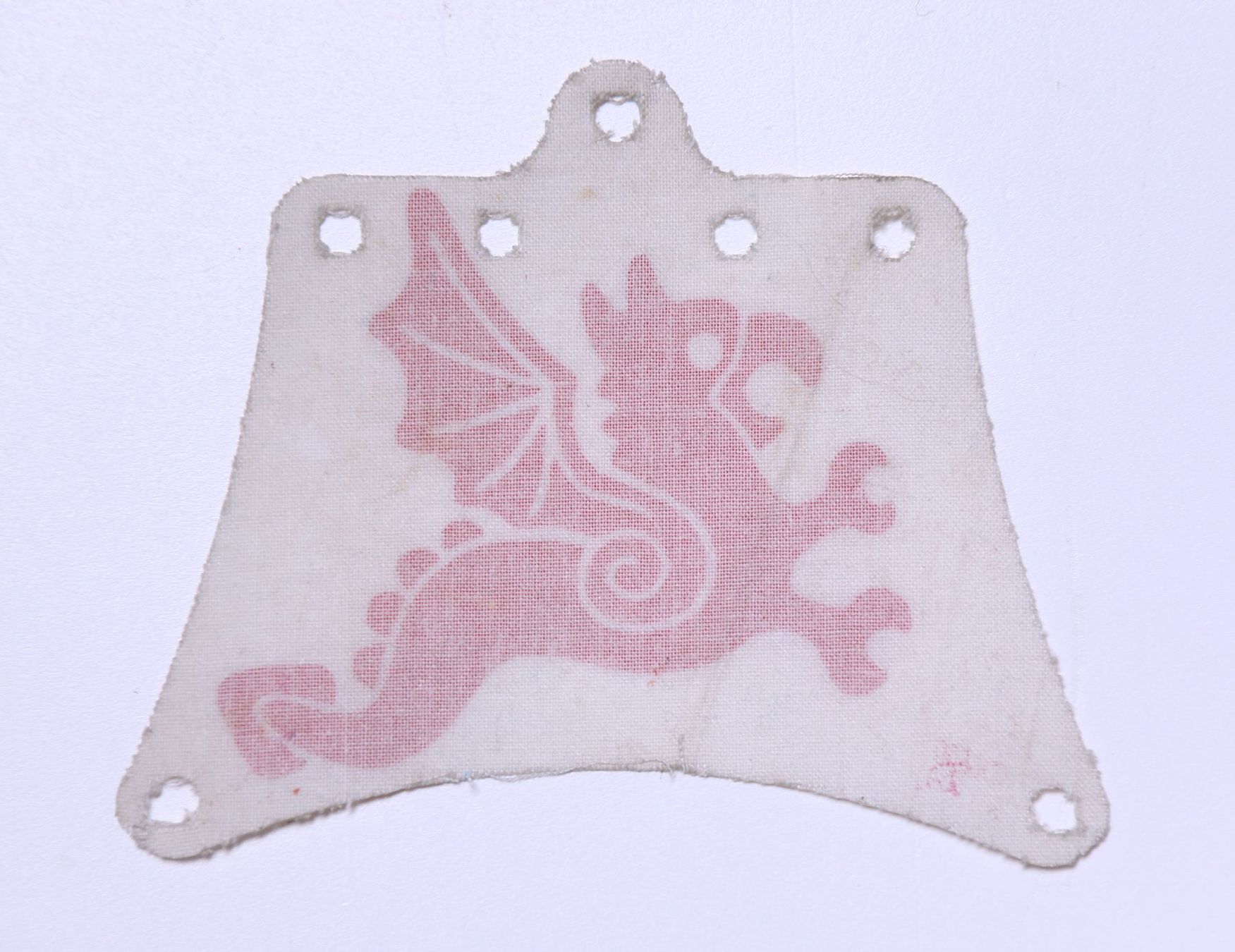 Lego Giocattoli: Cloth Sail 12 x 10 with Red Flying Dragon Pattern – Usato da Hettlingen venduto da Scholi99 1