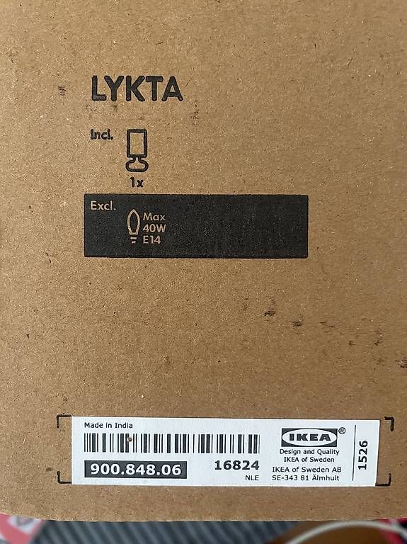 Ikea Lampade: Ikea lykta tischlampe weiss – Nuovo (secondo la descrizione) da Dübendorf venduto da rocki07 4