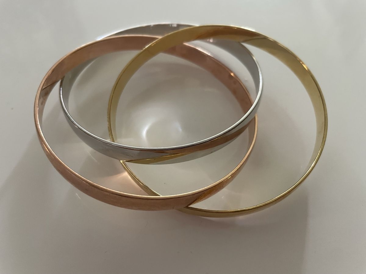 Bracciali & Braccialetti: Wunderschöner Trigolor 3er Armreif Set – Usato da Röschenz venduto da Kikis-Brocki 2