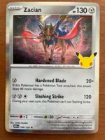Pokemon Zacian Holo 30 Jahre (Versand gratis)