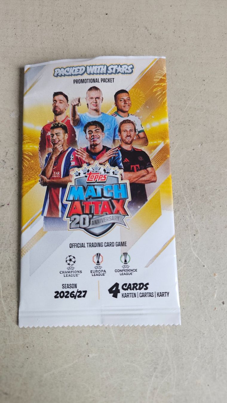 Topps Carte collezionabili: Match Attax 2026/27 – Nuovo e nell'imballaggio originale da Zug venduto da alt_9p2z 1