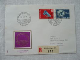 17.6.70 Sonderdatumstempel ET 1100 Jahre Weiningen (ZH)