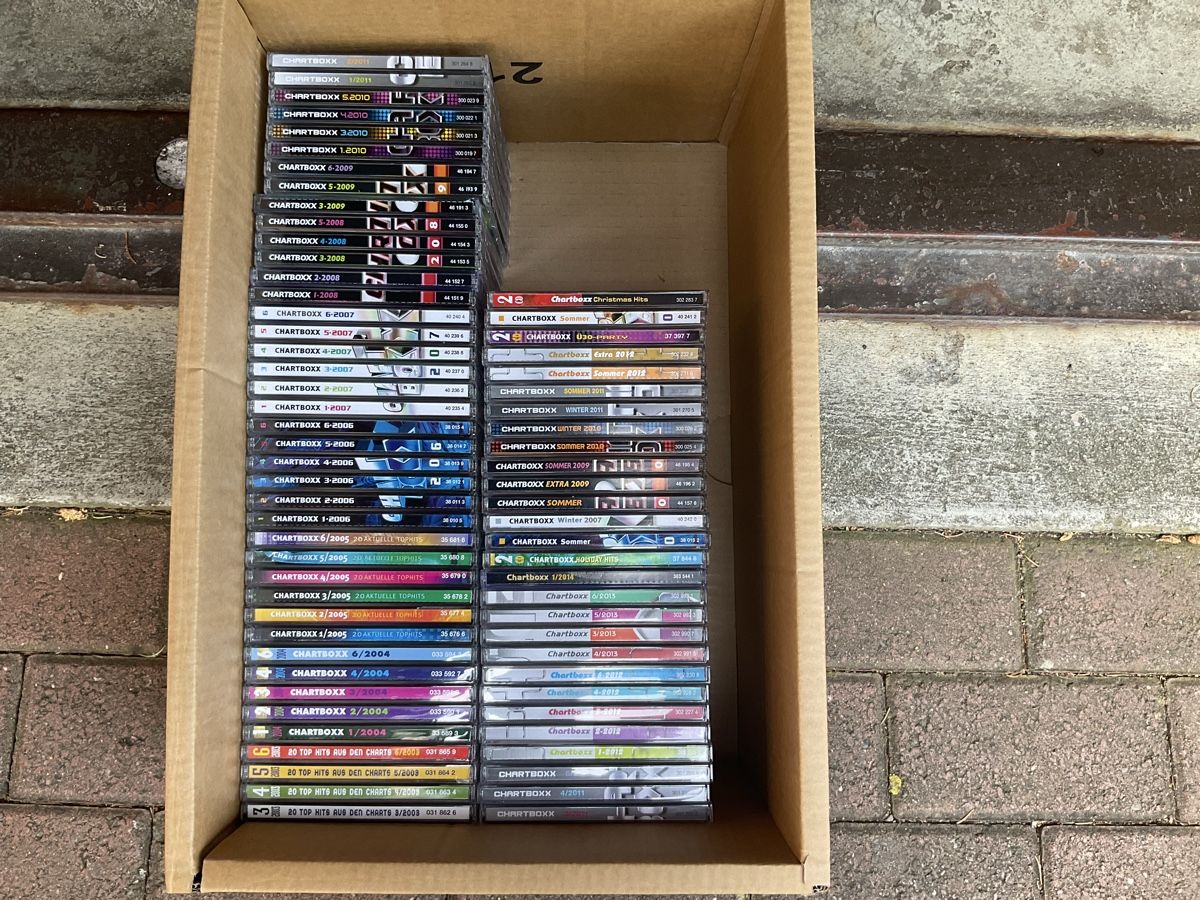 CD: CD-Sammlung ChartBoxx, verschiedene und VHS Kassetten – Usato da Mümliswil venduto da rose124
