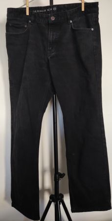 Jean noir  Clockhouse C&A the regular, taille 36/30