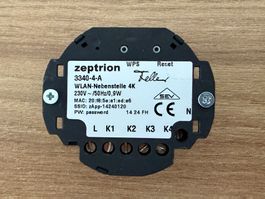 Feller Zeptrion Air 3340-4-A WLAN-Nebenstelle 4K