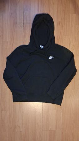 Nike Kapuzenpullover schwarz Baumwollmix guter Zustand