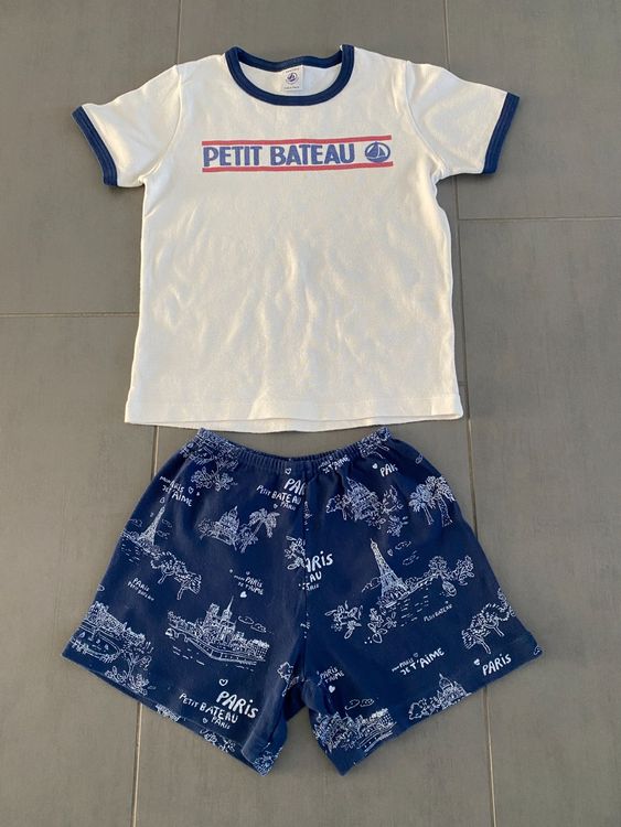 Petit Bateau Pyjama Pyjacourt Gr. 6ans 116cm Acheter sur Ricardo