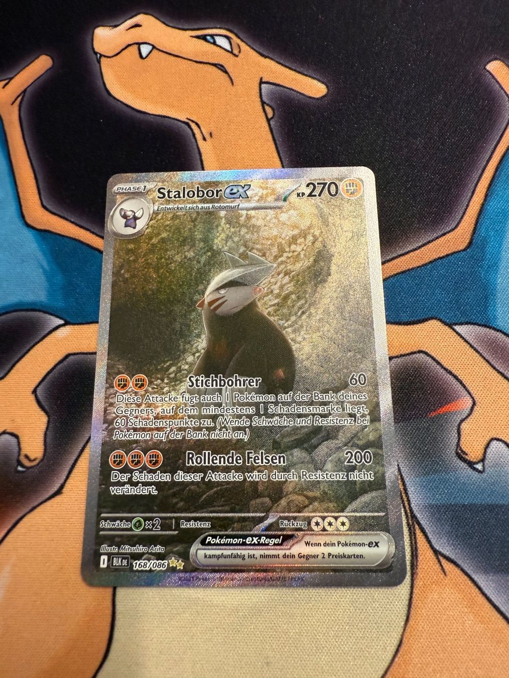 Pokémon Carte collezionabili: Stalobor ex (BLK 168) - Schwarze Blitze – Nuovo (secondo la descrizione) da Bülach venduto da Pfrenzel