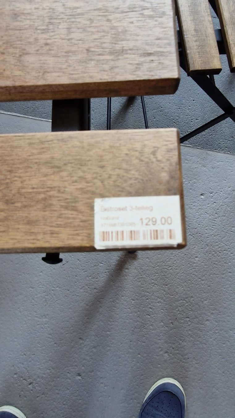 Set di tavolo e panche: Bistroset 3-teilig Klappbar – Nuovo e nell'imballaggio originale da Regensdorf venduto da Sebastian024 2