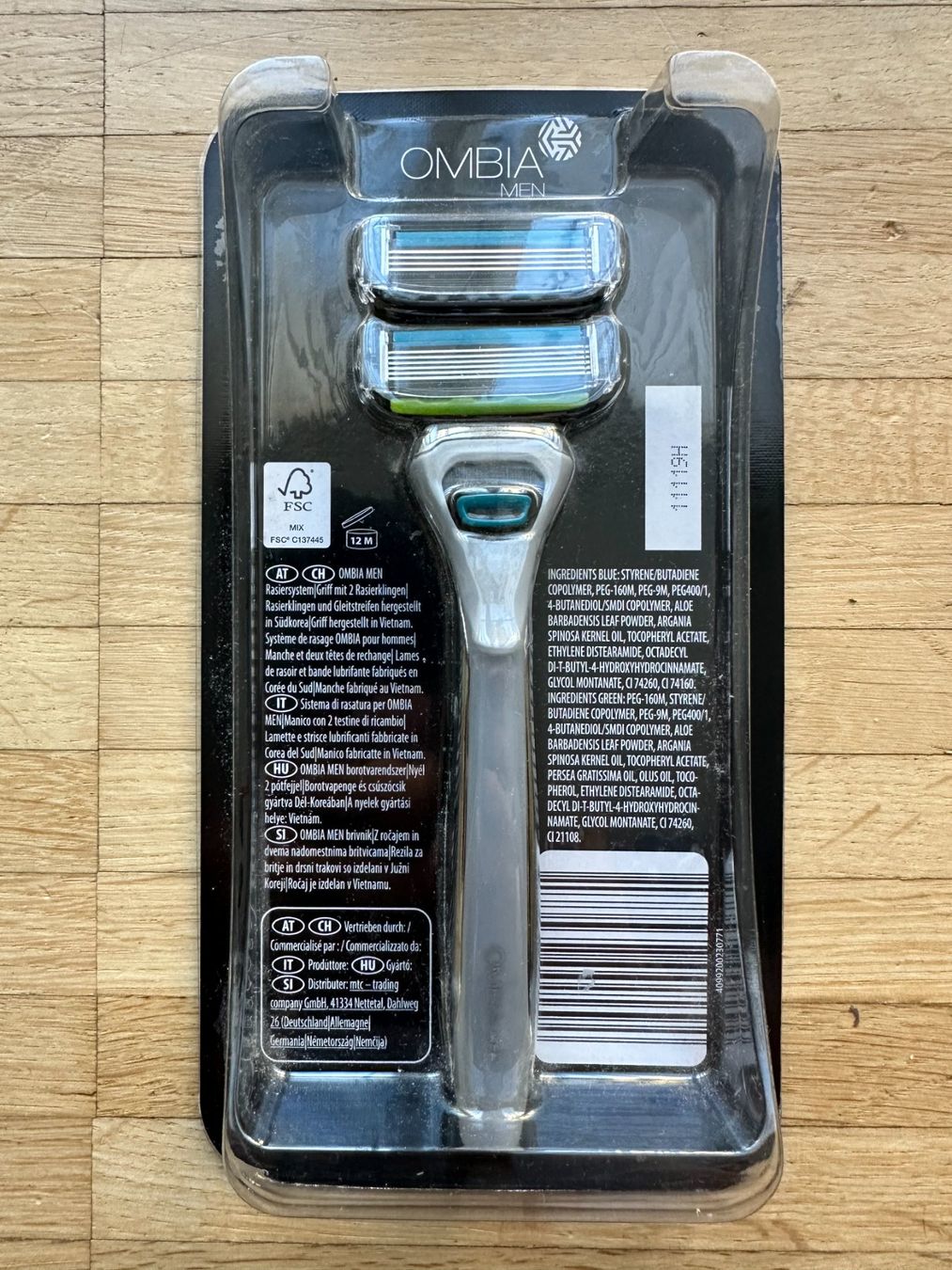 Rasoi & Lamette da barba: Rasierer: Delta Starter Kit Ombia Men – Nuovo e nell'imballaggio originale da Zug venduto da Supervamp 1