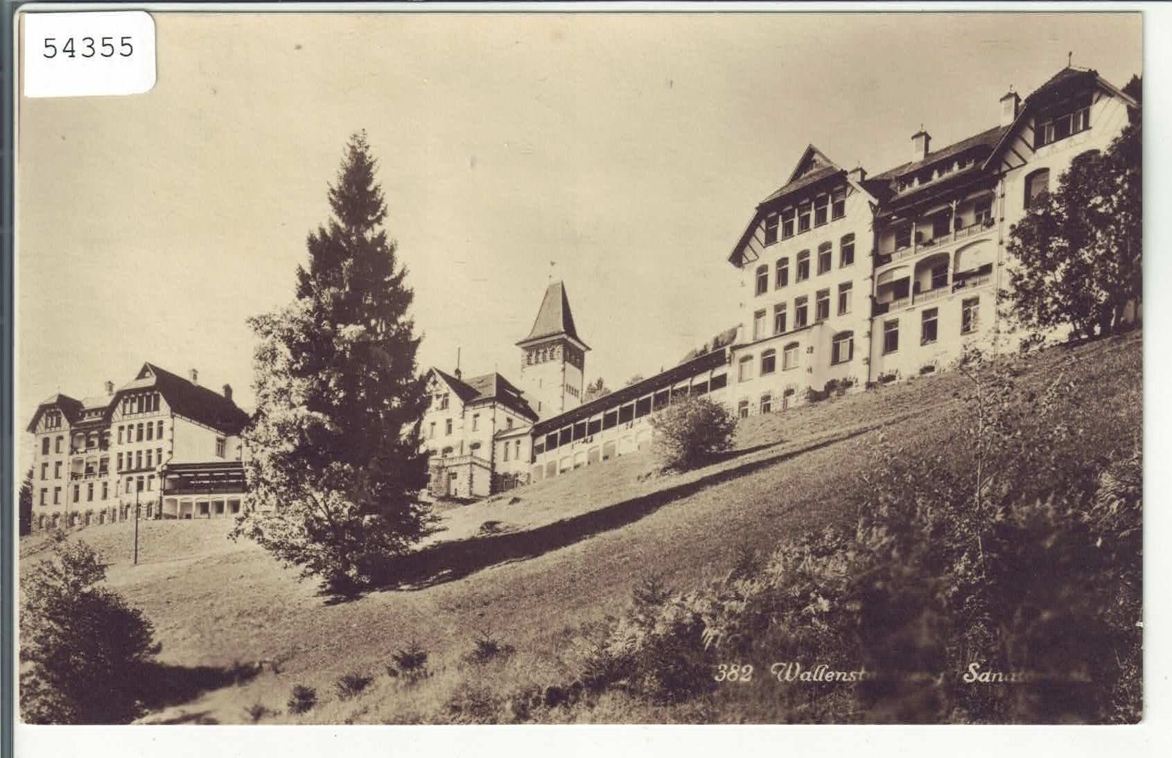 Ansichtskarten: Wallenstadtberg - Sanatorium – Gebraucht aus Ettingen von Kartenplanet