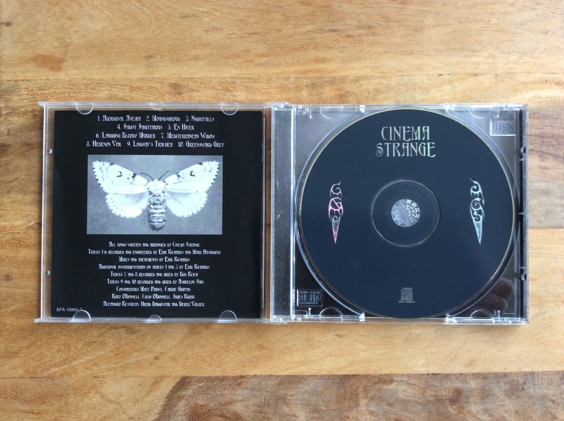 CD: CD Cinema Strange - Cinema Strange – Usato da Horgen venduto da flyingpenguin2000 1