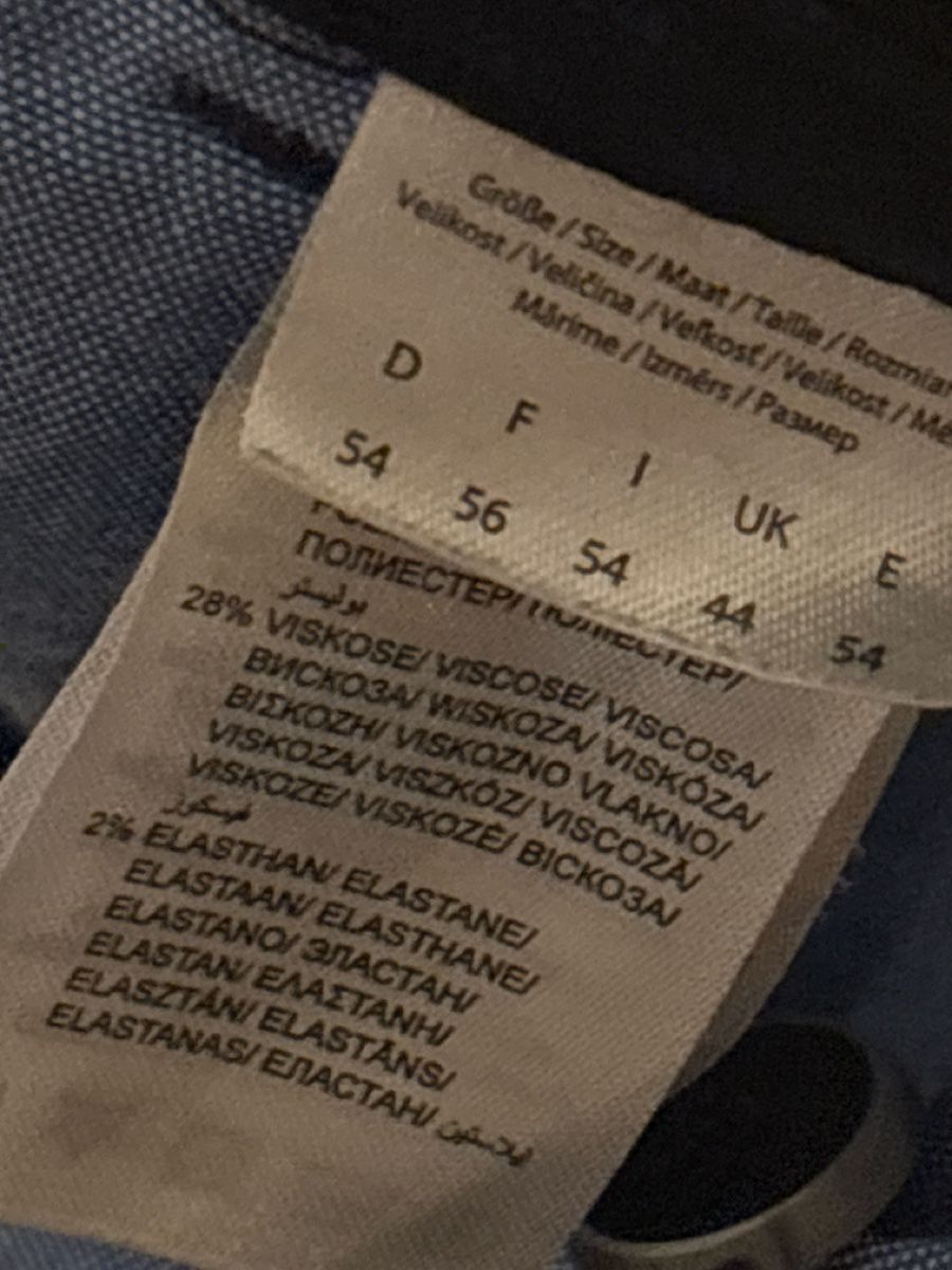 Pantaloni: McNeal Hose dunkelgrau Grösse 54 gebraucht – Usato da Zürich venduto da engebrunau 2