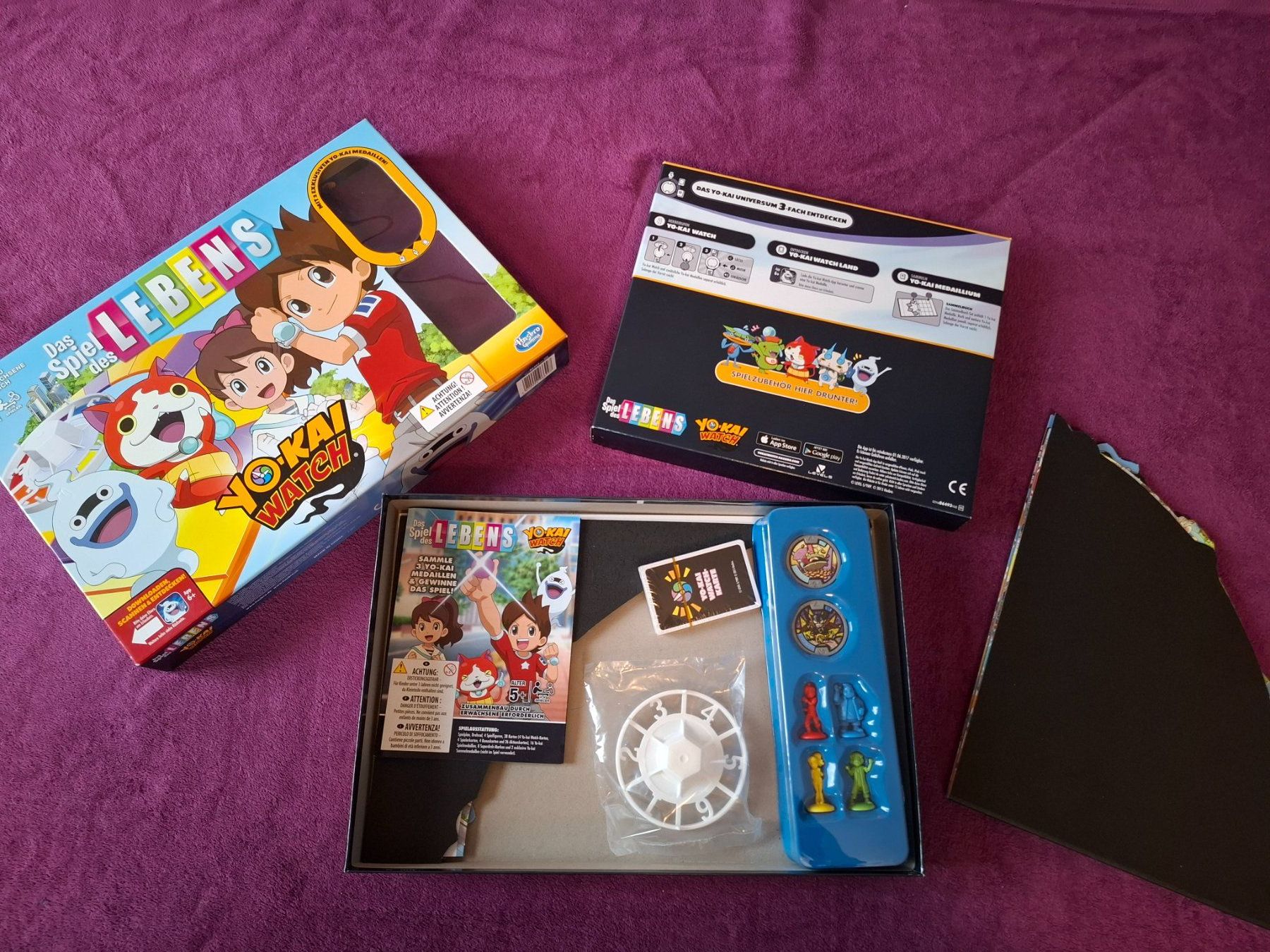 Hasbro Giochi: Das Spiel des Lebens - Version Yo-Kai Watch - Neu – Nuovo (secondo la descrizione) da Müllheim Dorf venduto da Seeeule01 1