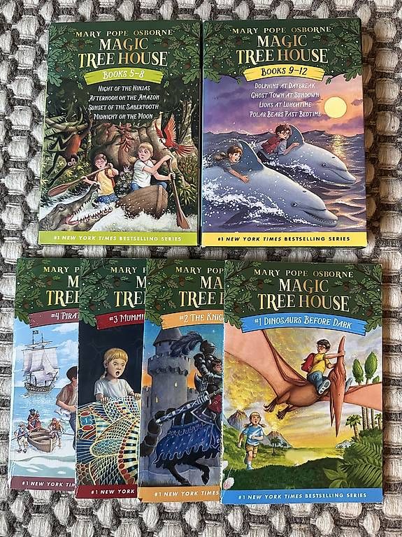 Bücher: Magic Treehouse Books 1-12 – Gebraucht aus Ascona von chr_9r5g