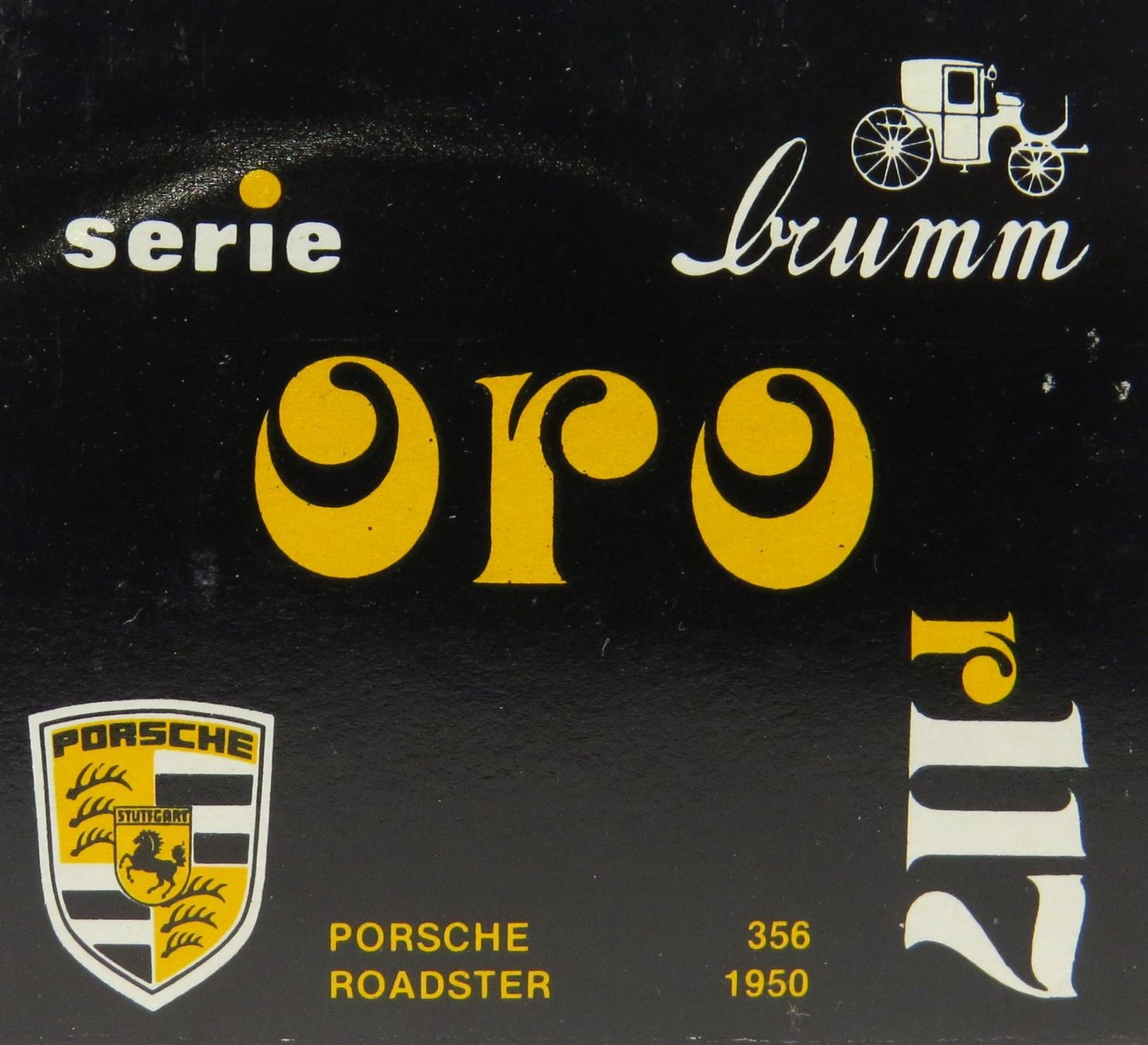 Porsche Modellini d'auto: 1:43 Porsche 356 Roadster 1950 – Nuovo e nell'imballaggio originale da Ettingen venduto da Burago 3