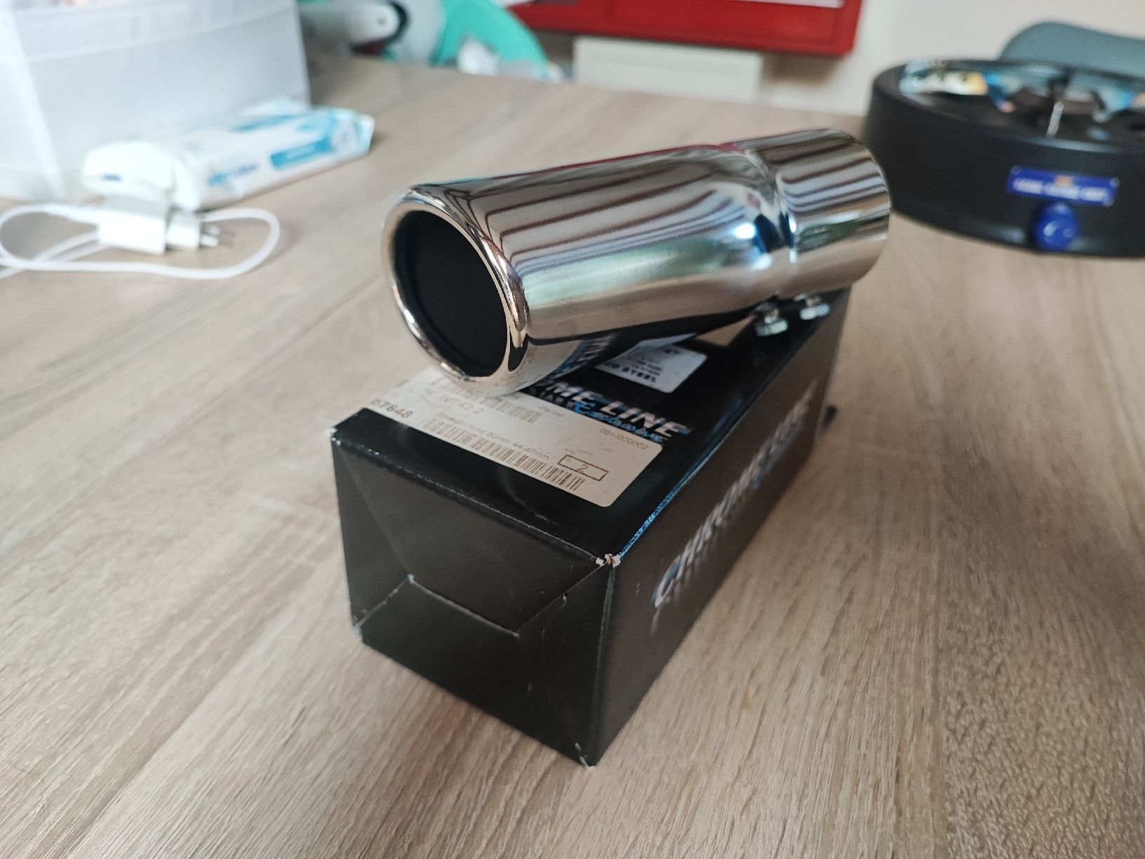 Auspuffanlagen: embout d'échappement Universel – Neu und originalverpackt aus Vullierens von Saway 2