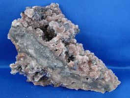 Galena auf Drusenquarz