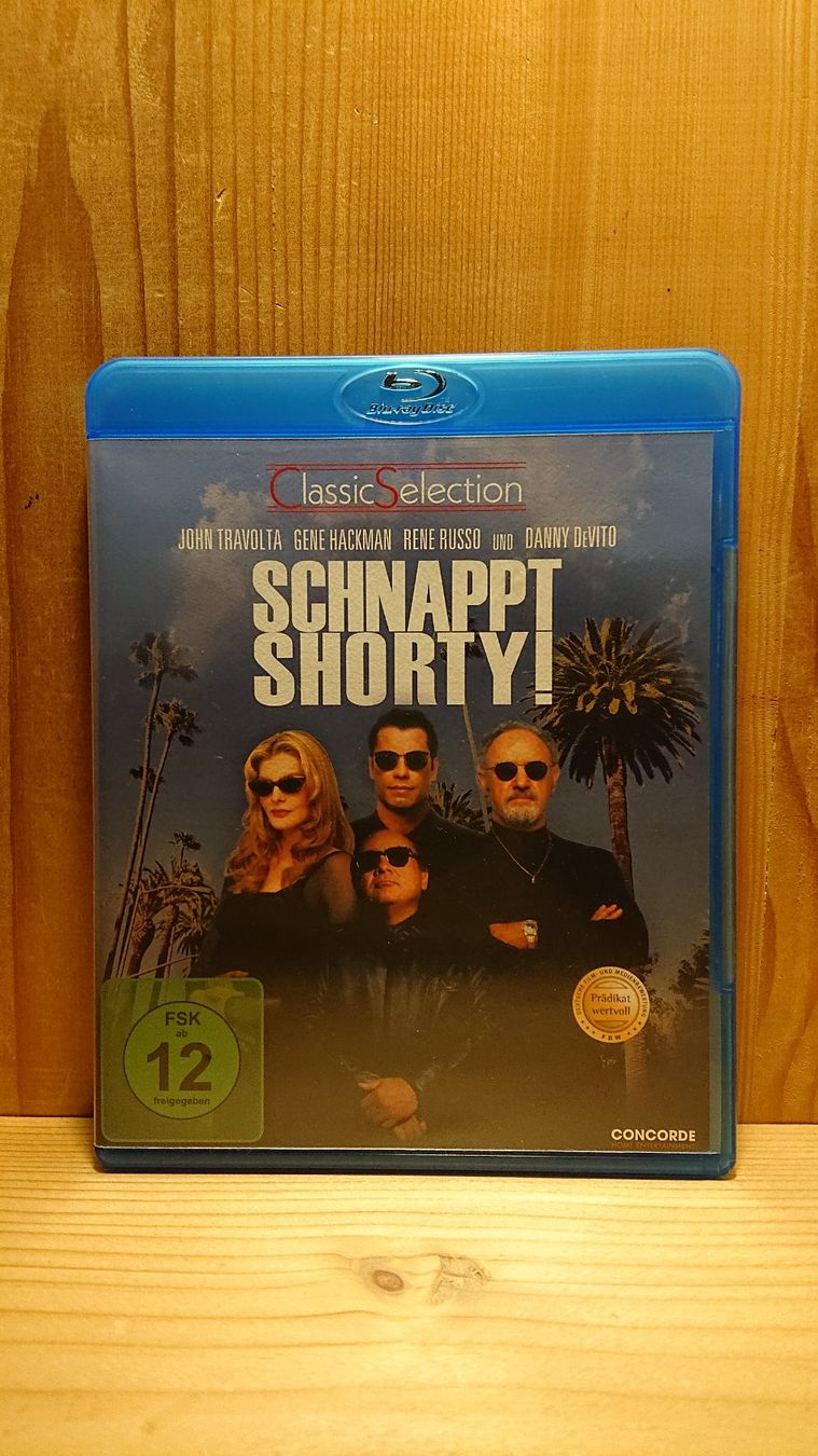 Tutti i DVDs: SCHNAPPT SHORTY! Blu-Ray mit John Travolta – Usato da Wilderswil venduto da Exebub