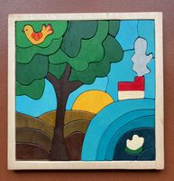 Holzpuzzle Landschaft