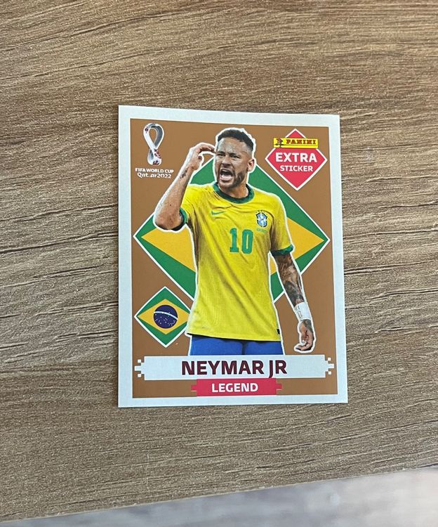Panini Extra Sticker Neymar (legend) (Neu und originalverpackt) in ...
