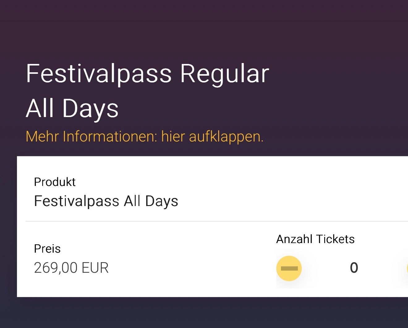Biglietti: Festival Tickets Southside 4x – Usato da St. Gallen venduto da ane_9zfy 2