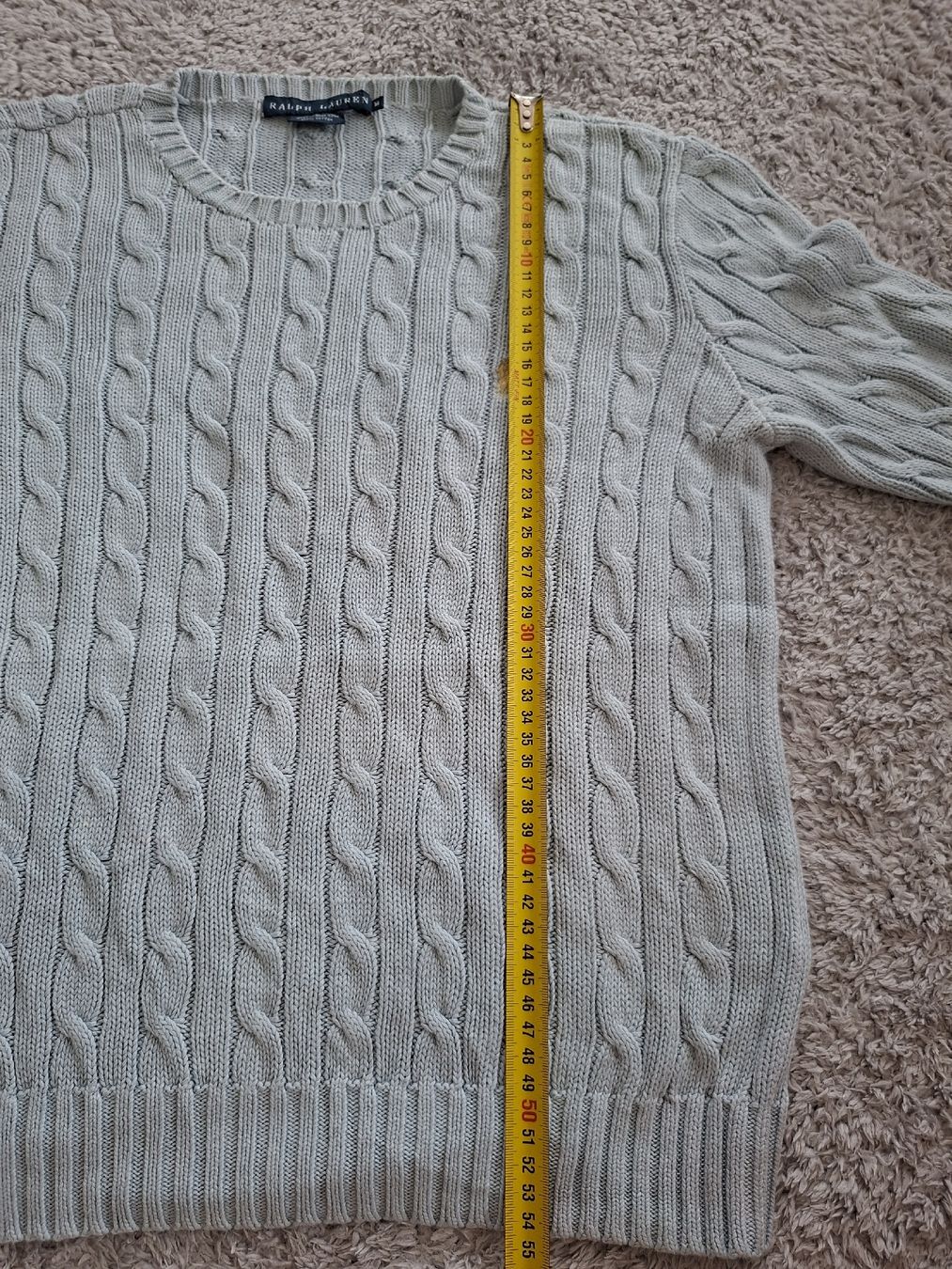 Ralph Lauren Maglioni & Felpe: Pull Ralph Lauren maille torsadée gris taille M – Usato da Renens VD venduto da ser_j2fn 2