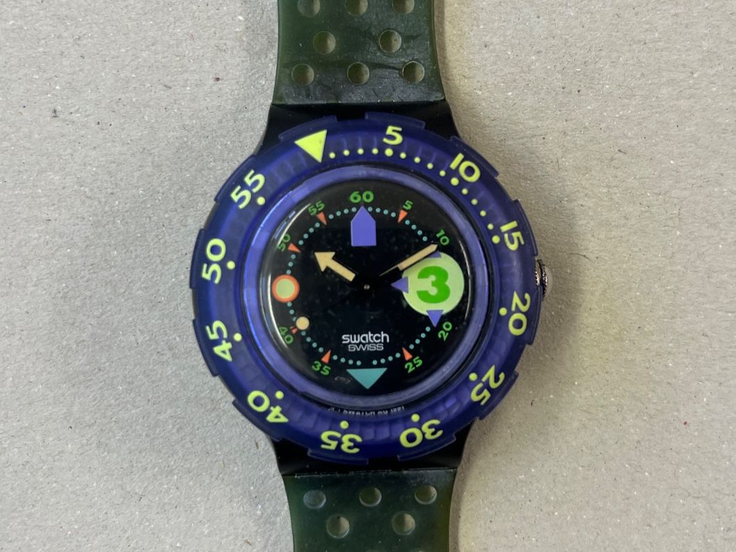 Swatch Uhren: SWATCH SCUBA / 200 SDB101 / CAPTAIN NEMO, – Defekt aus Netstal von spaltflo01