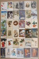 Alte Weihnachtskarten Sammlung, 50+ Stück