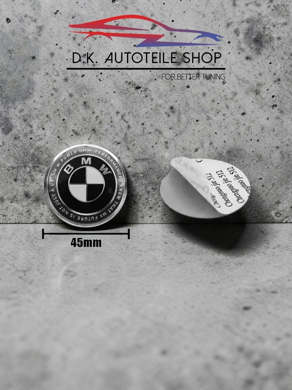 BMW Tutti pezzi di ricambio auto: BMW Lenkrad Emblem Logo 45mm Neu – Nuovo e nell'imballaggio originale da Balsthal venduto da D.K.Autoteile11 3