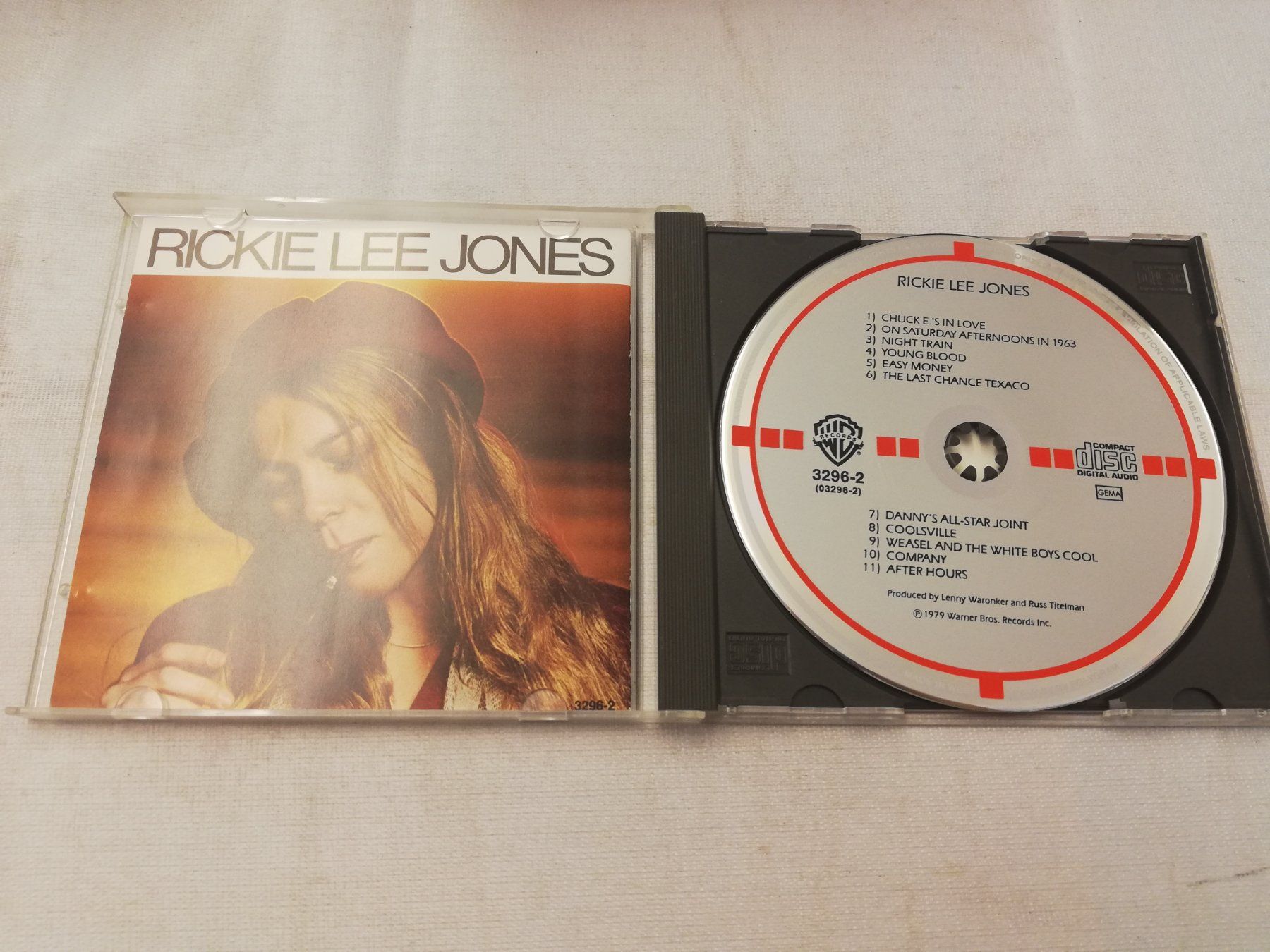 CD: RICKIE LEE JONES – Usato da Bern venduto da Vinylsound.ch 2