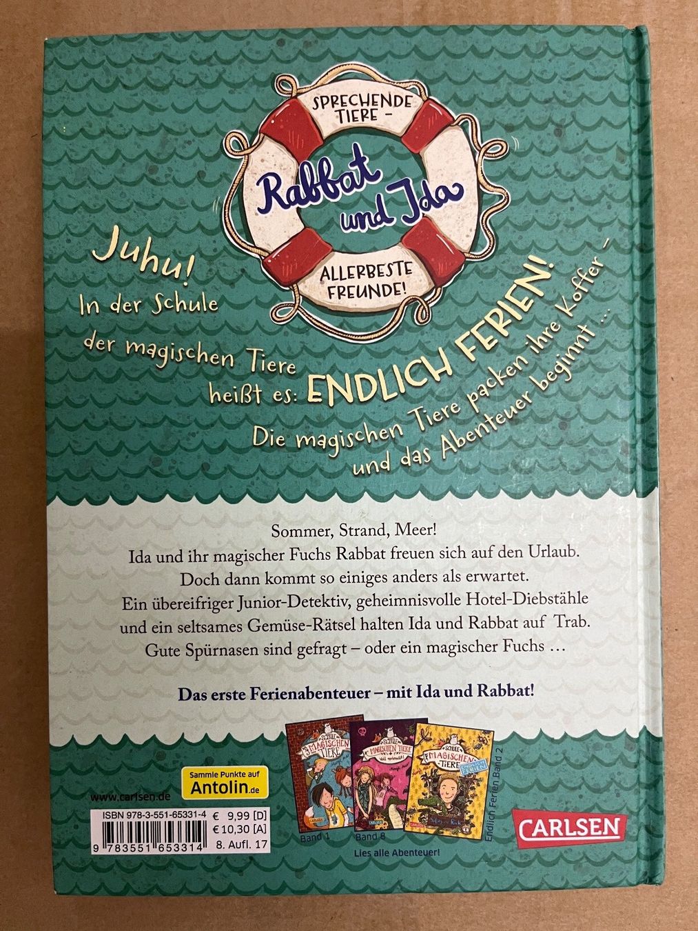 Libri: Die Schule der magischen Tiere "Endlich Ferien" – Usato da Zürich venduto da DuA03 1