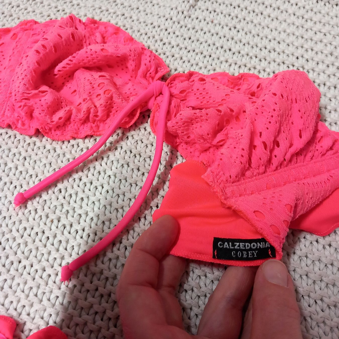 Calzedonia Badekleider & Bikinis: Calzedonia Cobey Bikini Gr.XS/S neon – Gebraucht aus Merligen von muss_haben 2