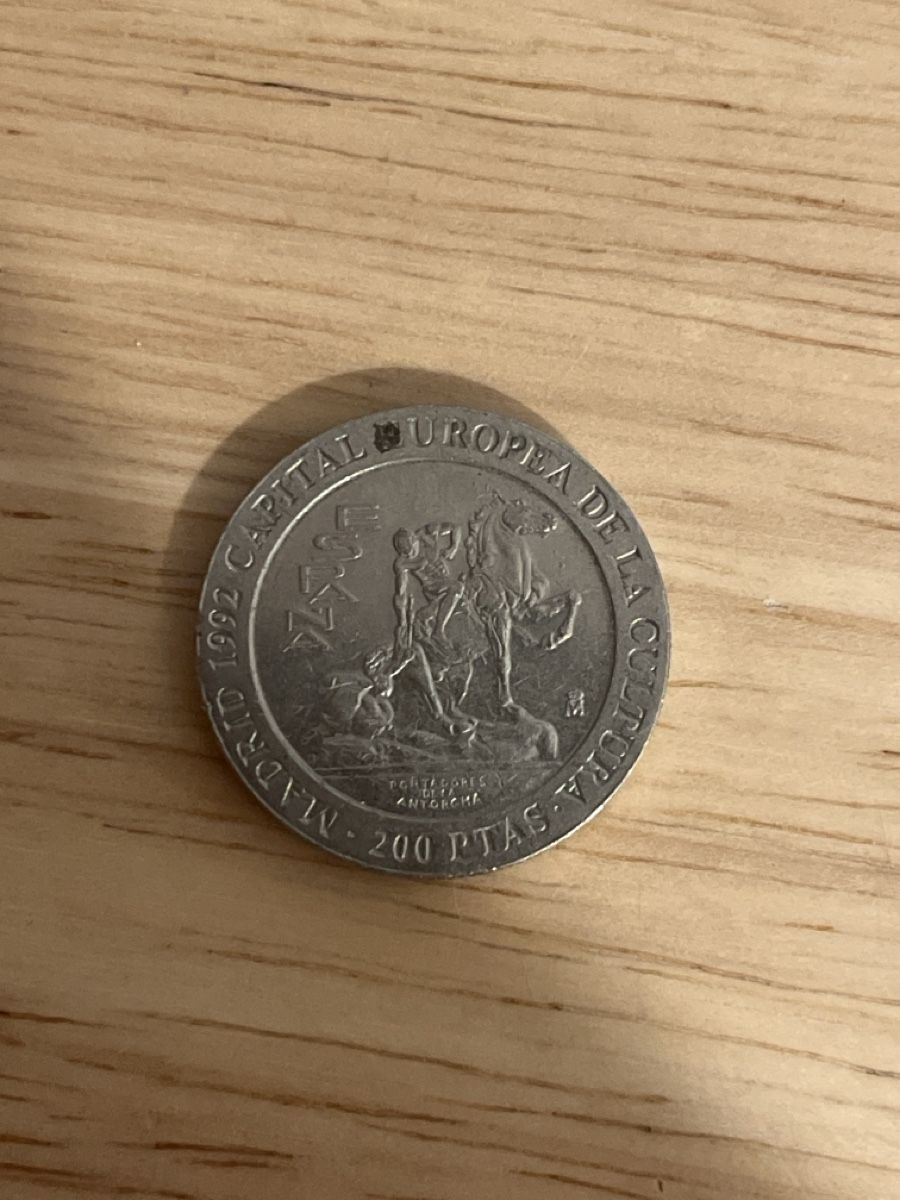 Toutes les monnaies: 200 pesetas 1992  – Neuf (Voir description) à Noville par mat_hy52 1