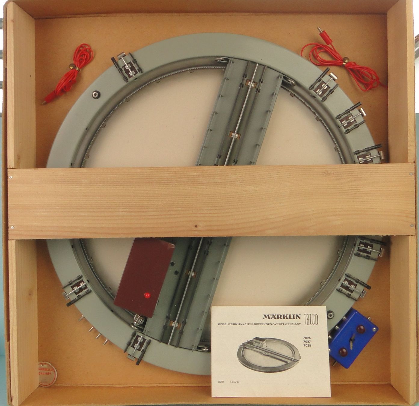 Märklin Modellini di ferrovie: Märklin 7027 Drehscheibe – Usato da Bülach venduto da cann11