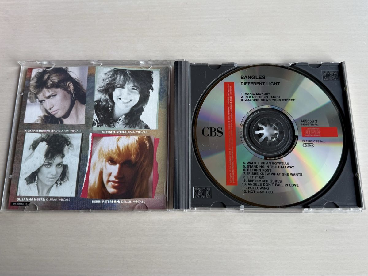CD: Bangles - Different Light CD - 80er Kult! – Usato da Oberried Brienz venduto da Chyara 2