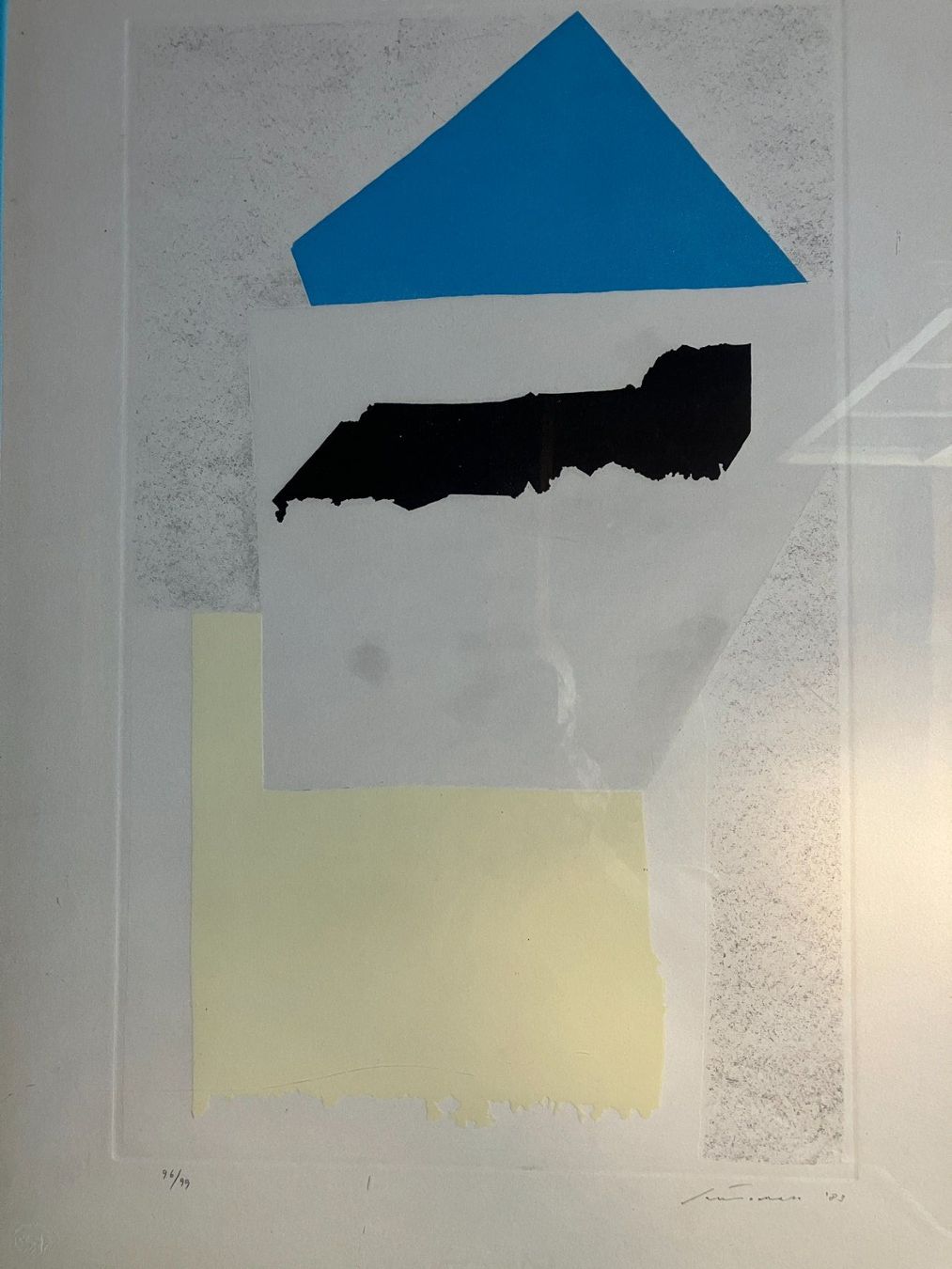 Grafica & Litografie: Giuseppe Santomaso, grosse Litho – Usato da Männedorf venduto da Amleto3 6