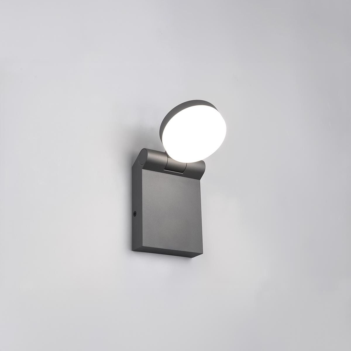 Lampade: LED Aussen Wandleuchte, Anthrazit, IP44 – Nuovo (secondo la descrizione) da Kreuzlingen venduto da Smart-Light 7