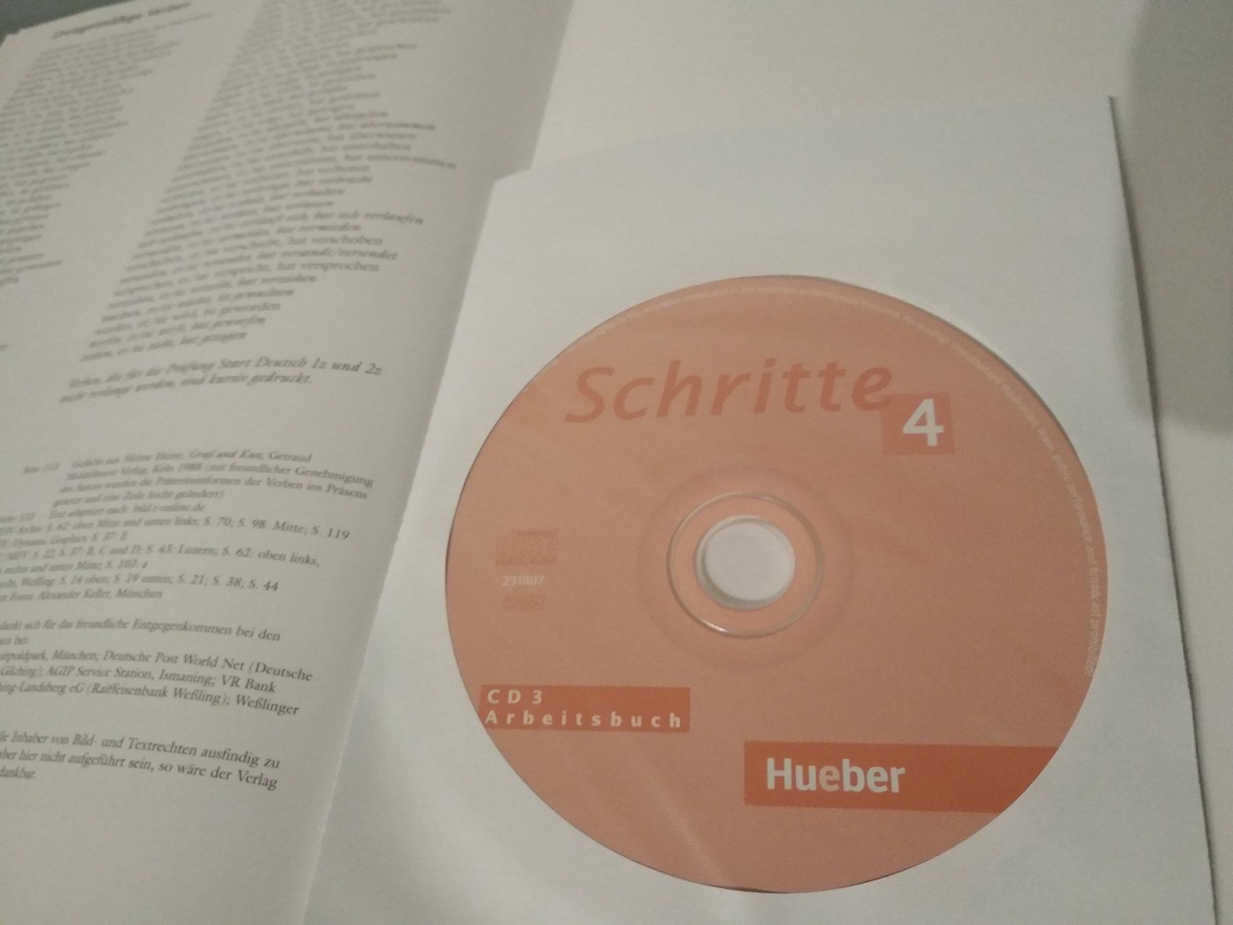 Libri: Schritte 4 Niveau A2/2 Kursbuch + Arbeitsbuch mit Audio-CD – Nuovo (secondo la descrizione) da Bäch SZ venduto da Swissy46 2