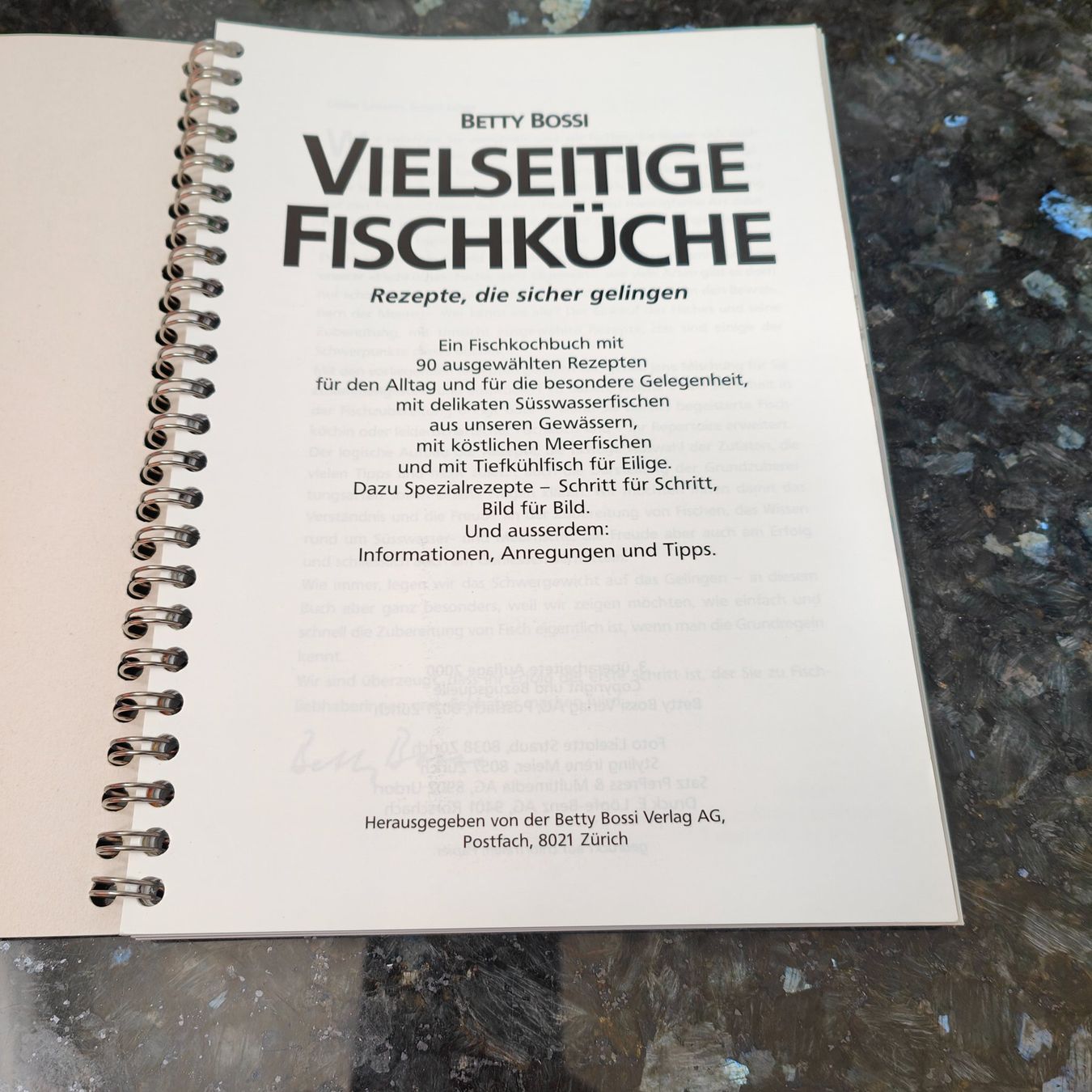 Libri: Kochbuch Fisch Rezepte – Usato da Zürich venduto da Mumpfi9 1