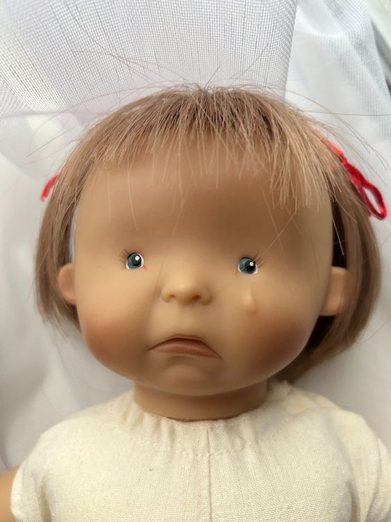 Poupée Vintage Zapf Creation 'Belle Comme Un Cœur' - 55 Cm - Allemagne Années 80