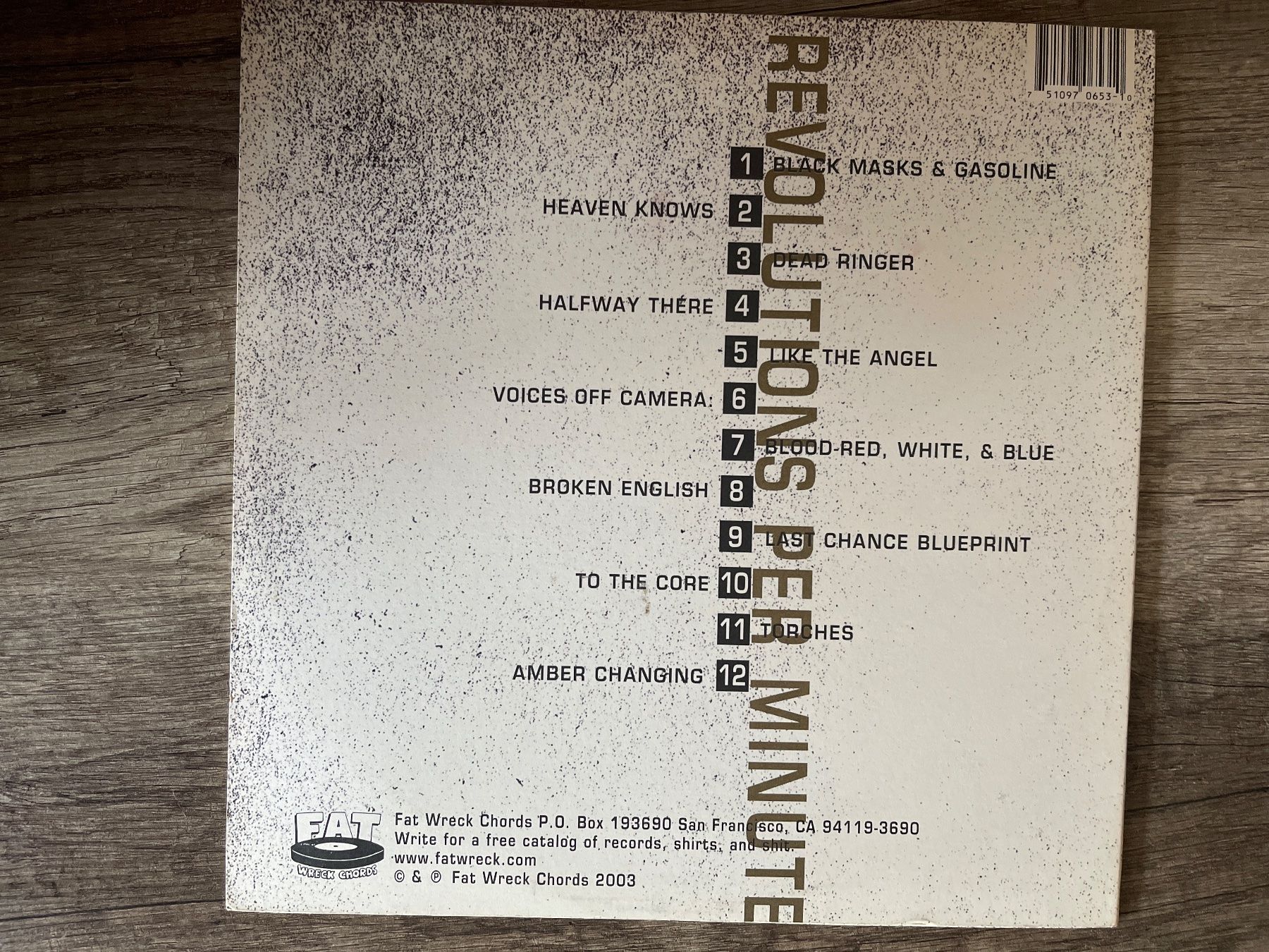 Schallplatten: S85/Rise Against - Revolutions per Minute – Gebraucht aus Frutigen von Philippe_jsp 1