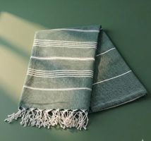 Handgewebtes Peshtemal (Hamamtuch) aus türkischer Baumwolle