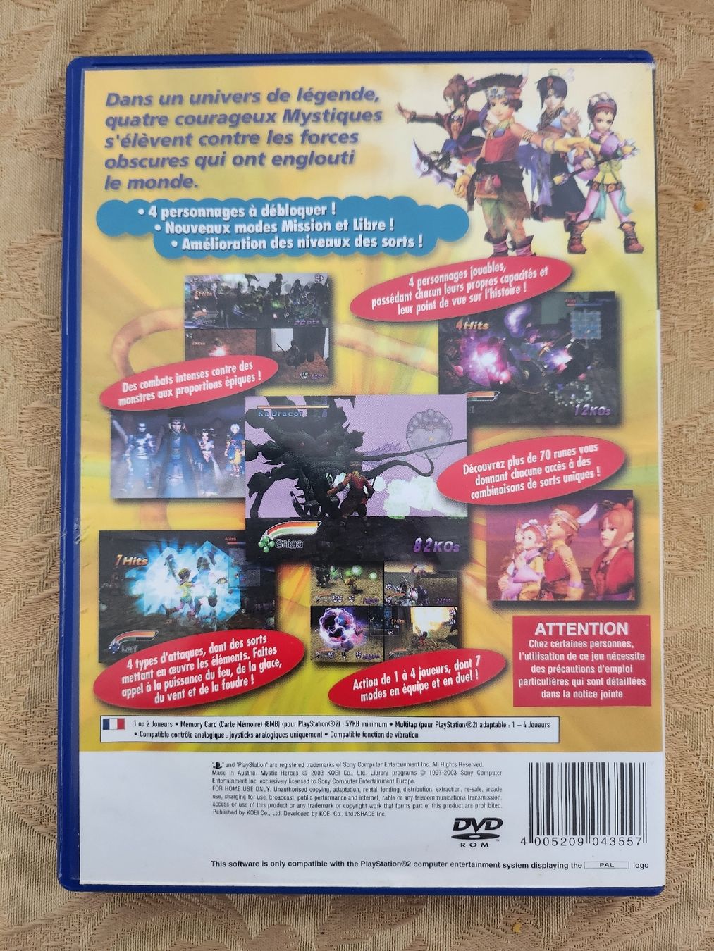 Giochi: Mystic Heroes PS2, occasion ! – Usato da Martigny venduto da Nkreiss 1