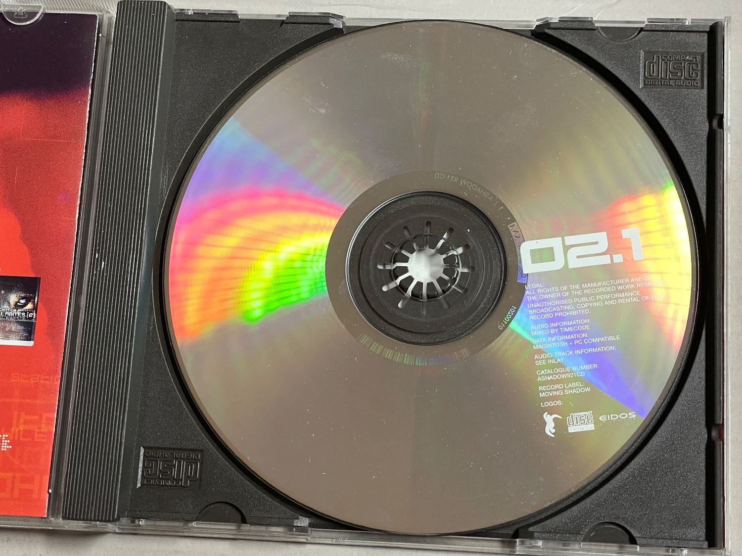 CD: Timecode – 02.1 – Usato da Muri b. Bern venduto da AdidasCollector 3