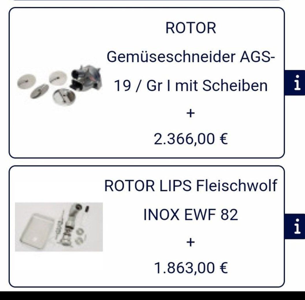 Lips Elettrodomestici da cucina: Lips Junior Rotor – Usato da Lengnau BE venduto da turbostef 5