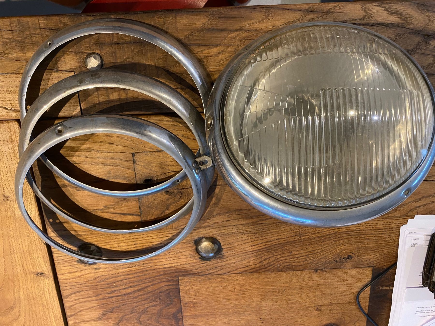 Phares: Hanomag Scheinwerfer und Ringe – D'occasion à Dittingen par Forfour1 1