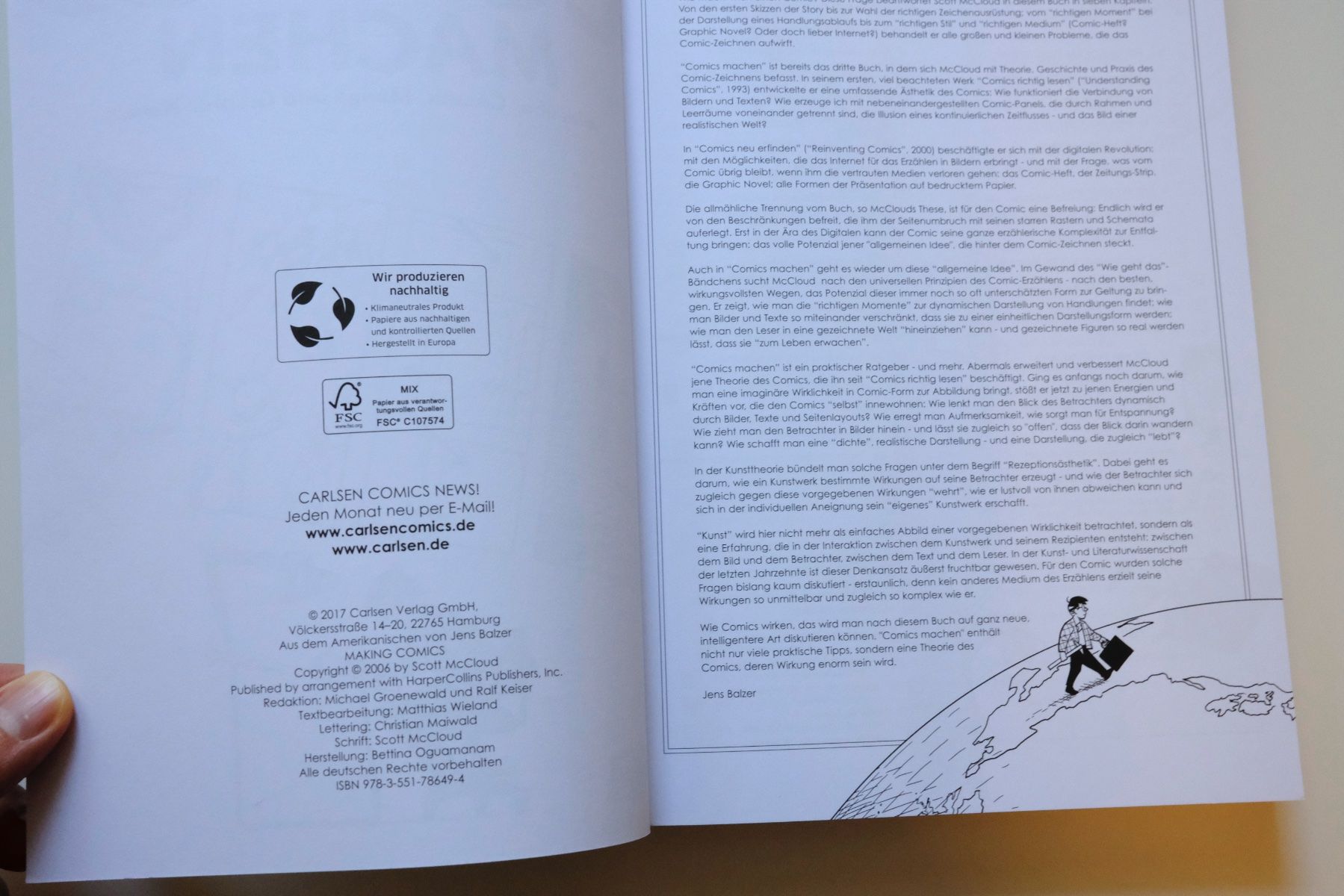 Fumetti: Comics machen von Scott McCloud – Nuovo (secondo la descrizione) da Scherz venduto da Neogeo5000 2