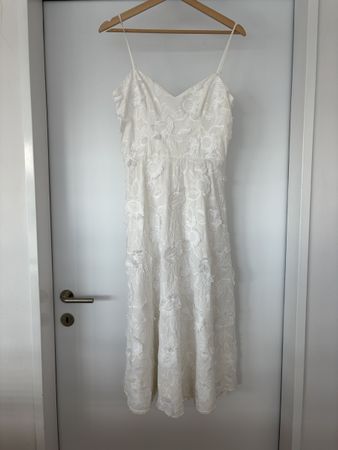 Spitzenkleid weiss, 38, H&M, guter Zustand